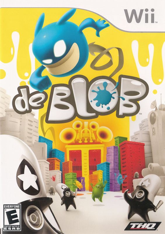 De Blob box art for Playstation 4